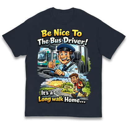 Bus Driver Kids T Shirt