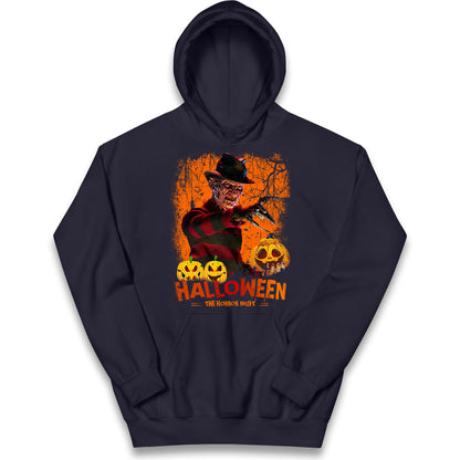 Freddy Krueger Halloween Horror Night Kids Hoodie