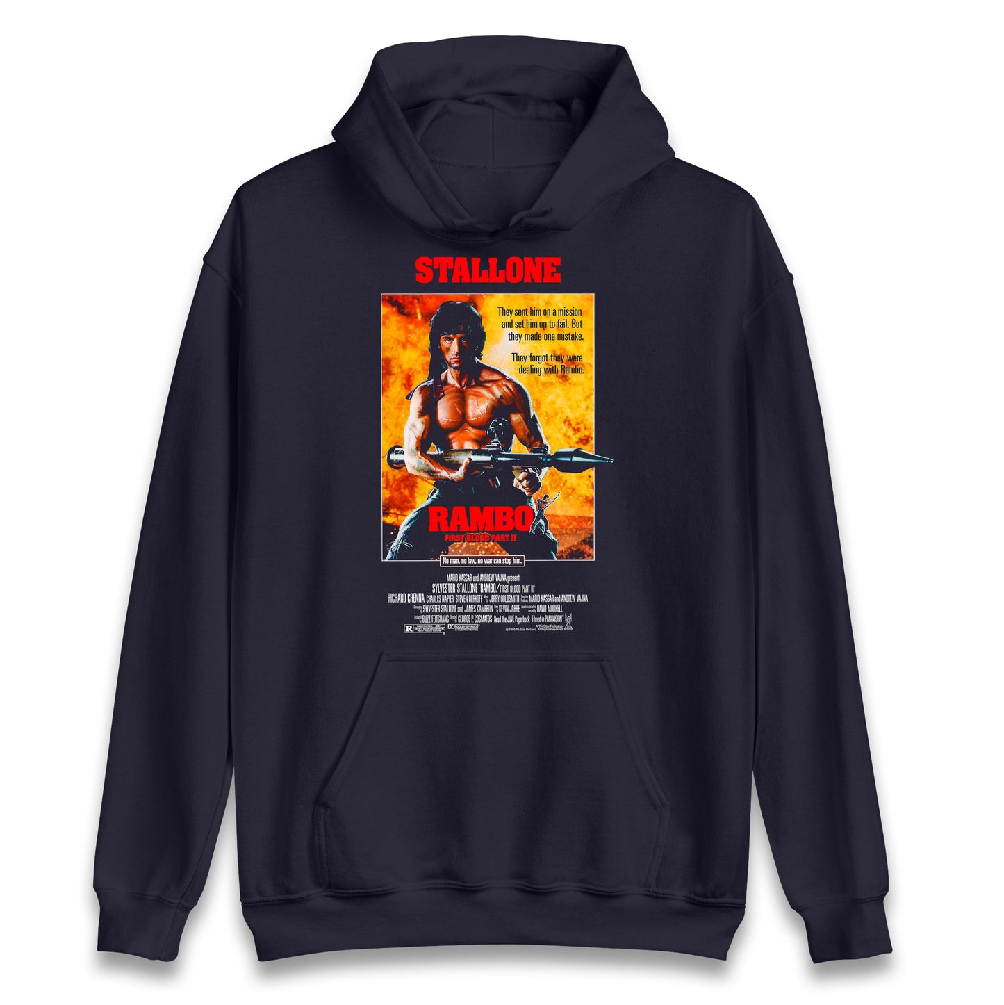 Rambo Movies Hoodie