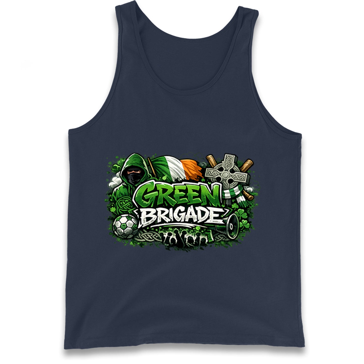 Celtic Green Brigade Football Tank Top
