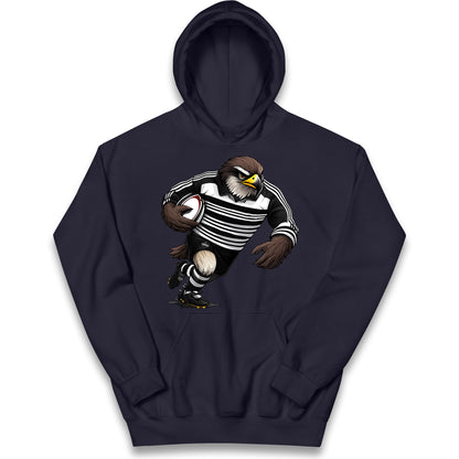 Newcastle Falcons 1997 Rugby Union Kids Hoodie