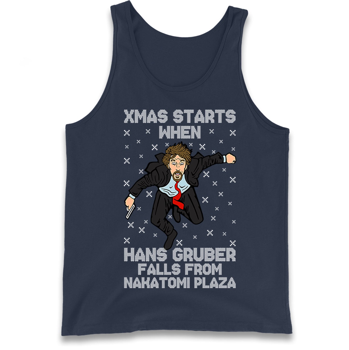 hans gruber falling tank top