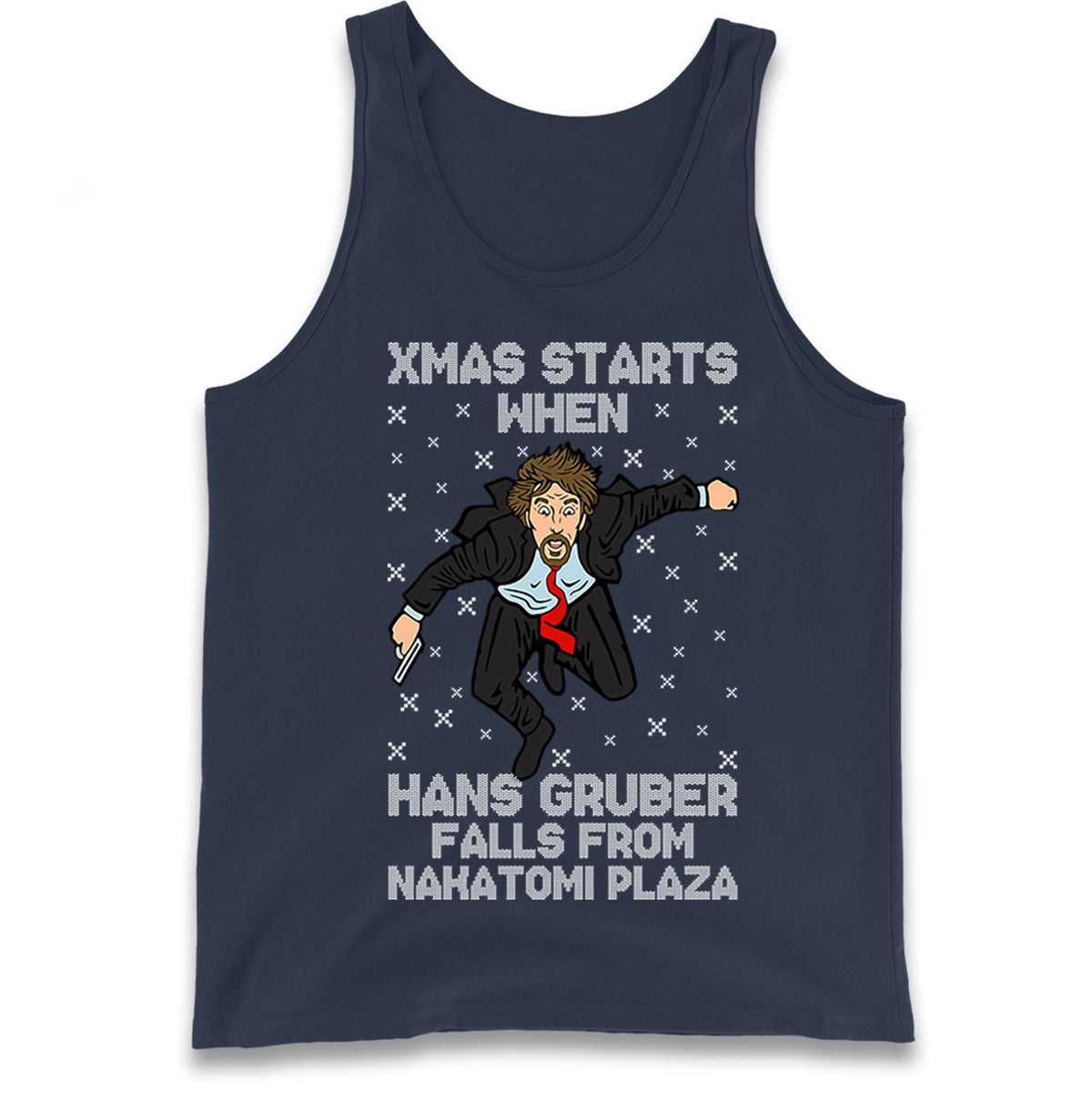 hans gruber falling tank top