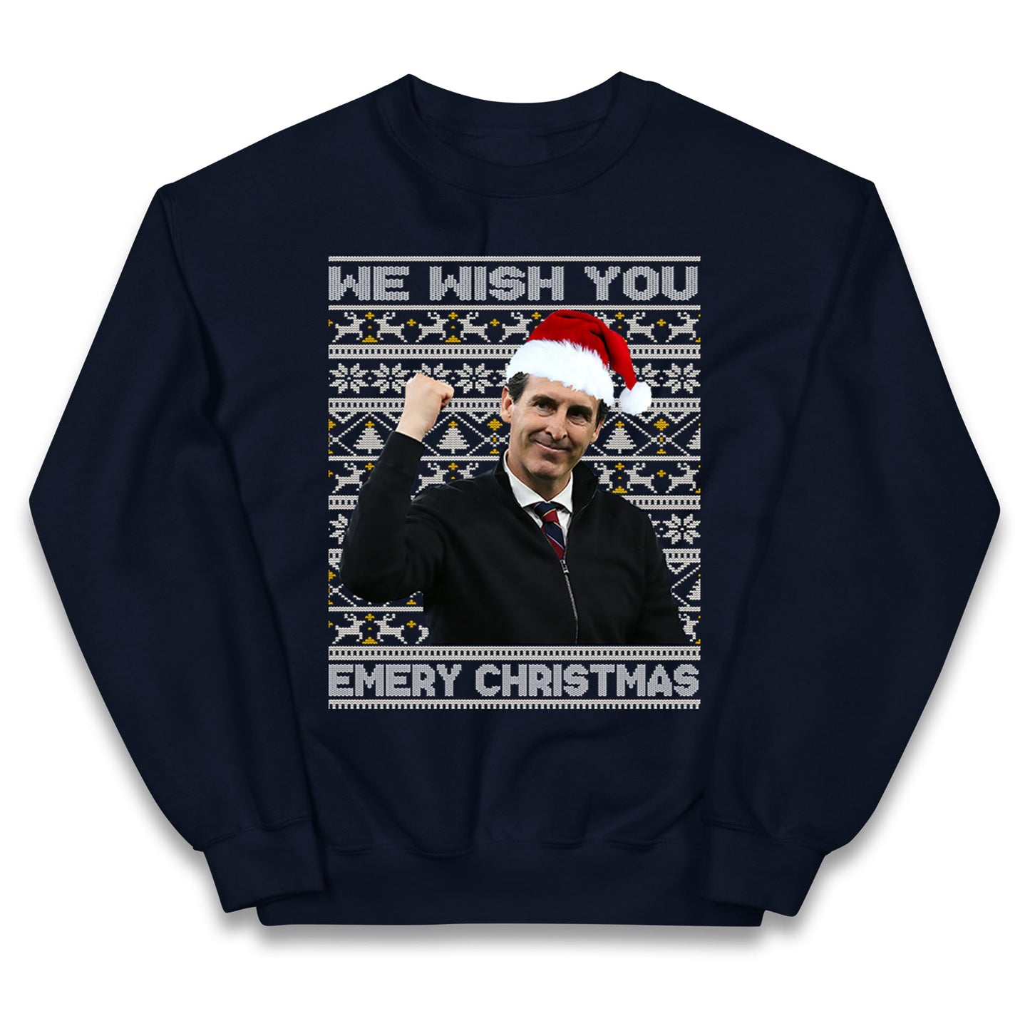 unai emery christmas jumper