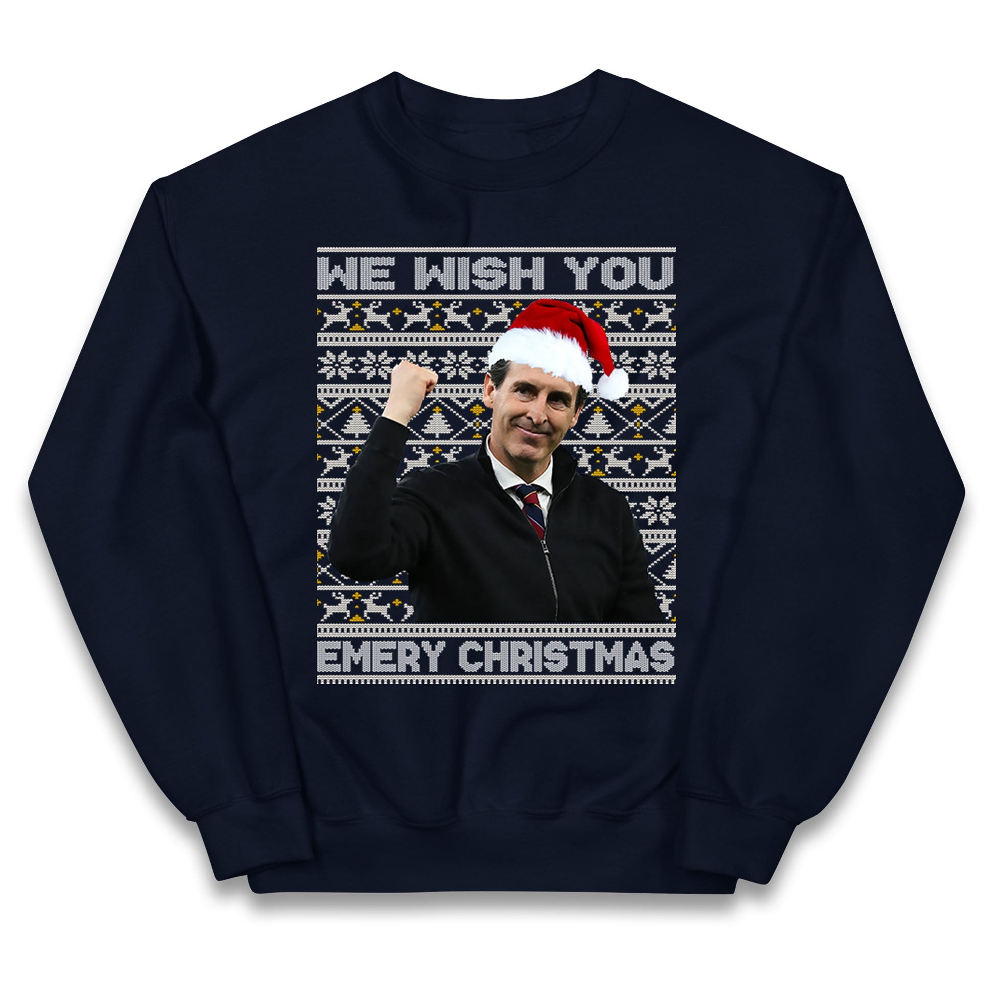 unai emery christmas jumper