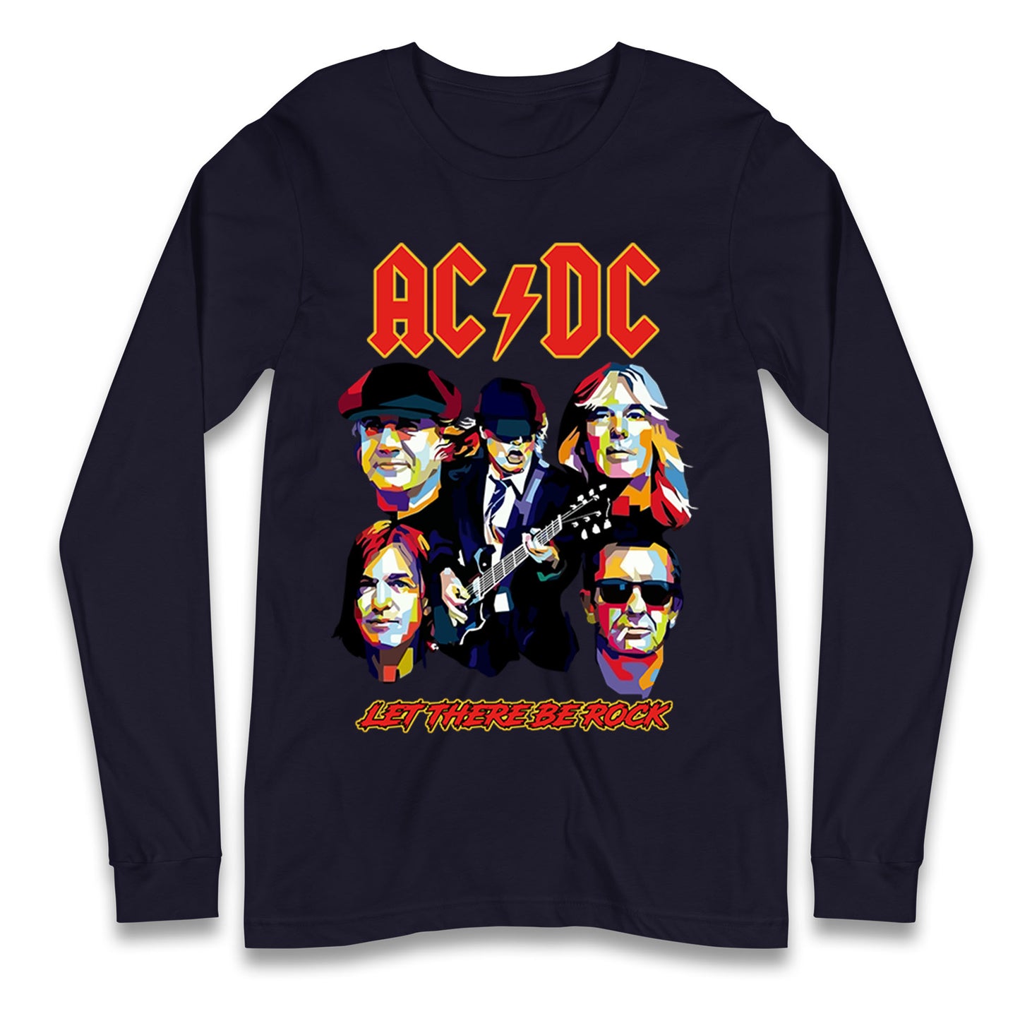 ACDC Let There Be Rock Longsleeve T Shirt