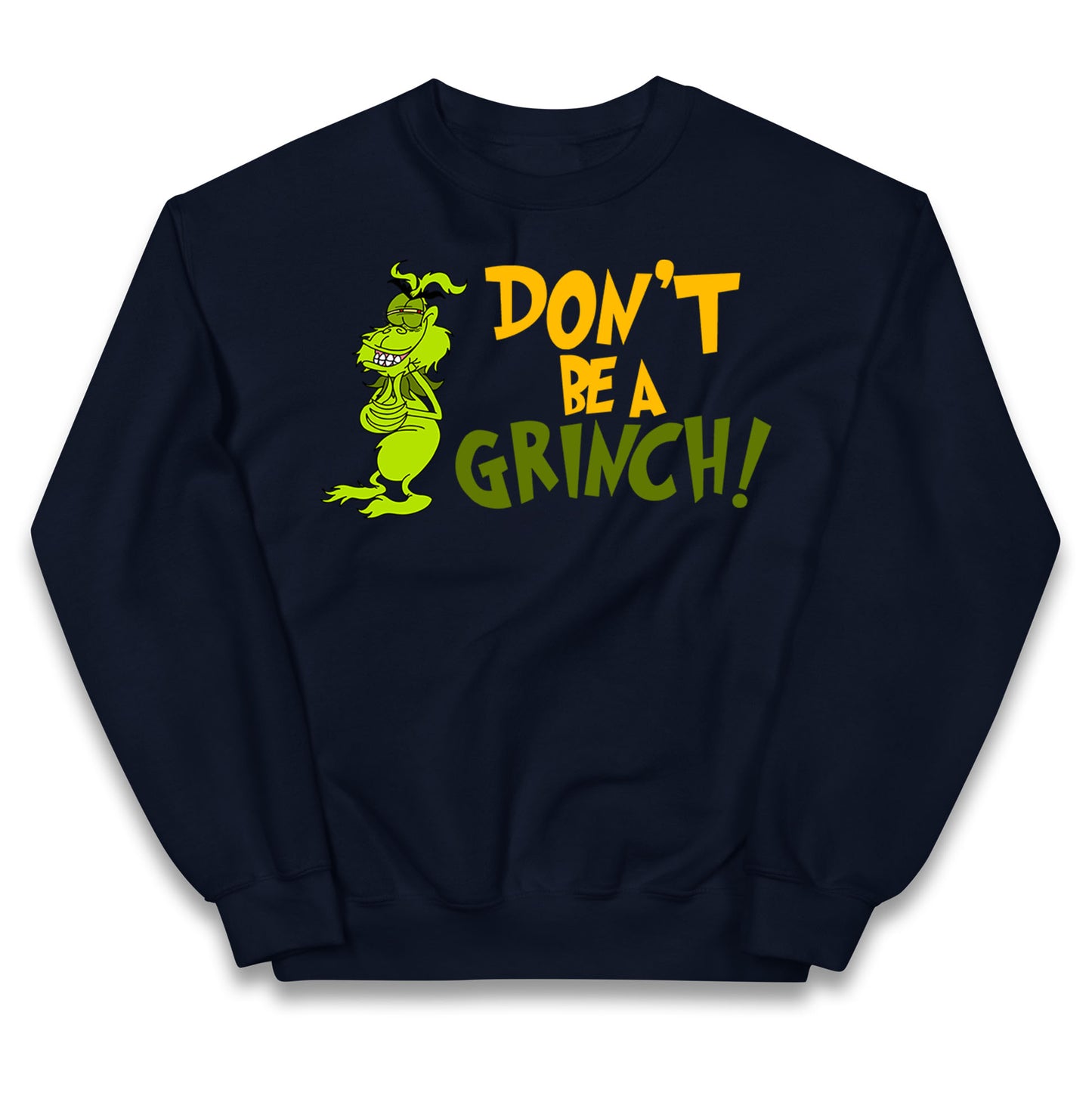grinch kids jumper