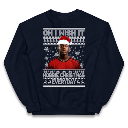 Kobbie Mainoo Christmas Kids Jumper
