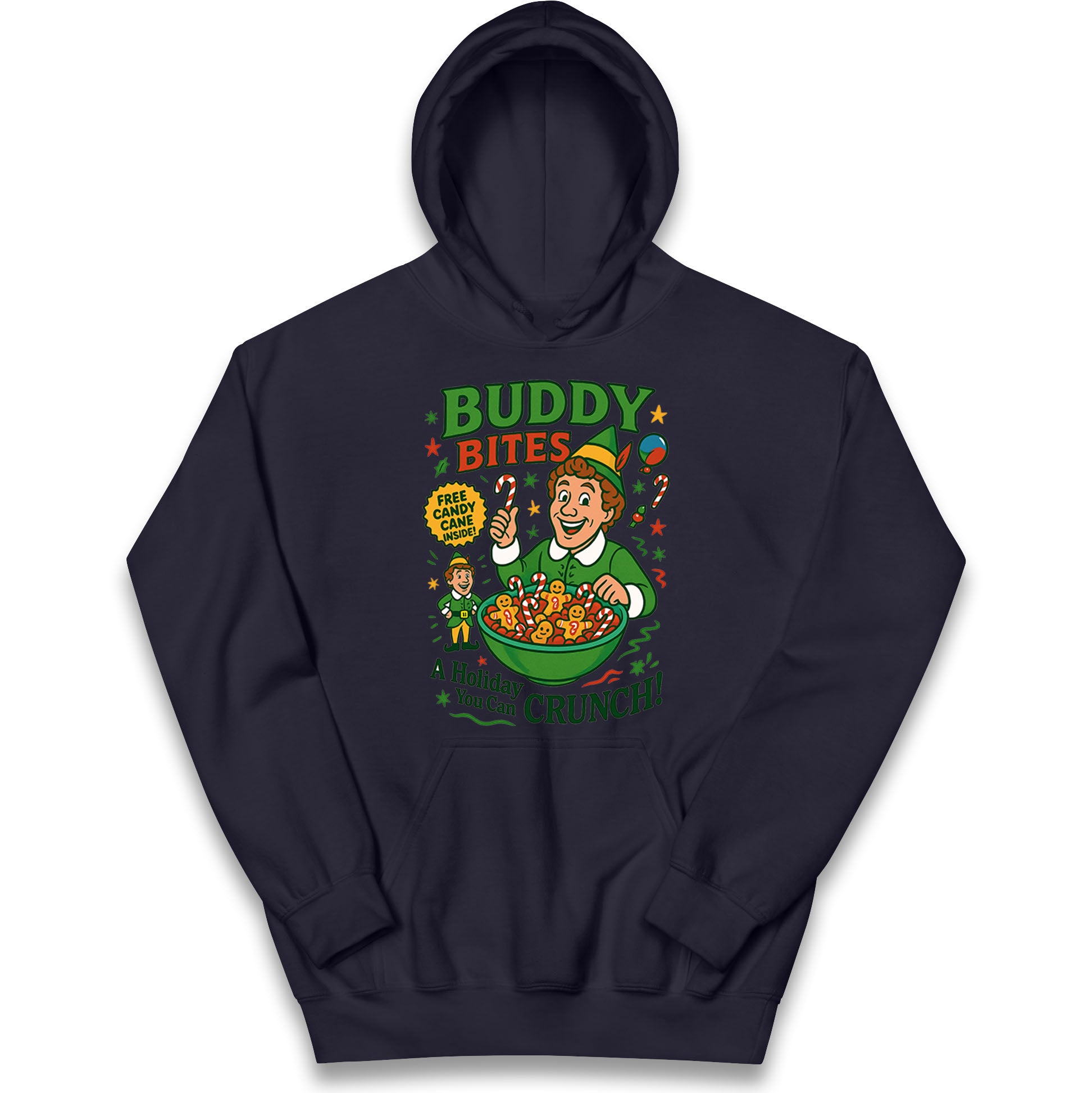 Elf Christmas Kids Hoodie