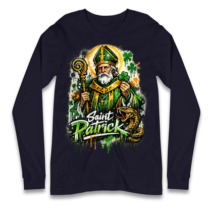 Saint Patrick Ireland Longsleeve T Shirt 