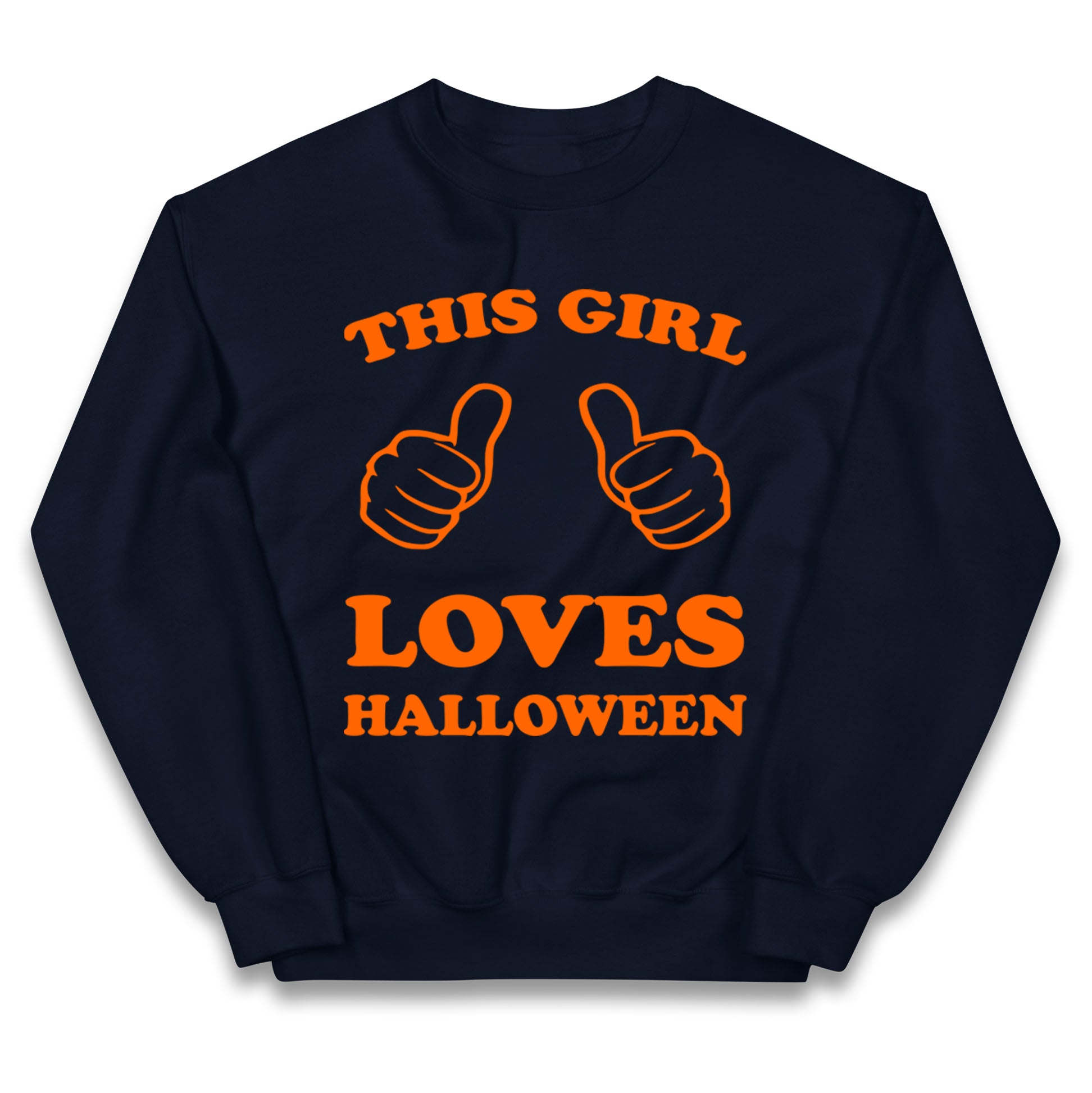 This Girl Loves Halloween Jumper
