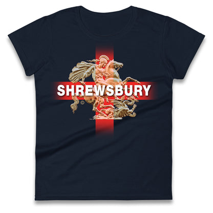 Shrewsbury St George & The Dragon Womens Tee Top