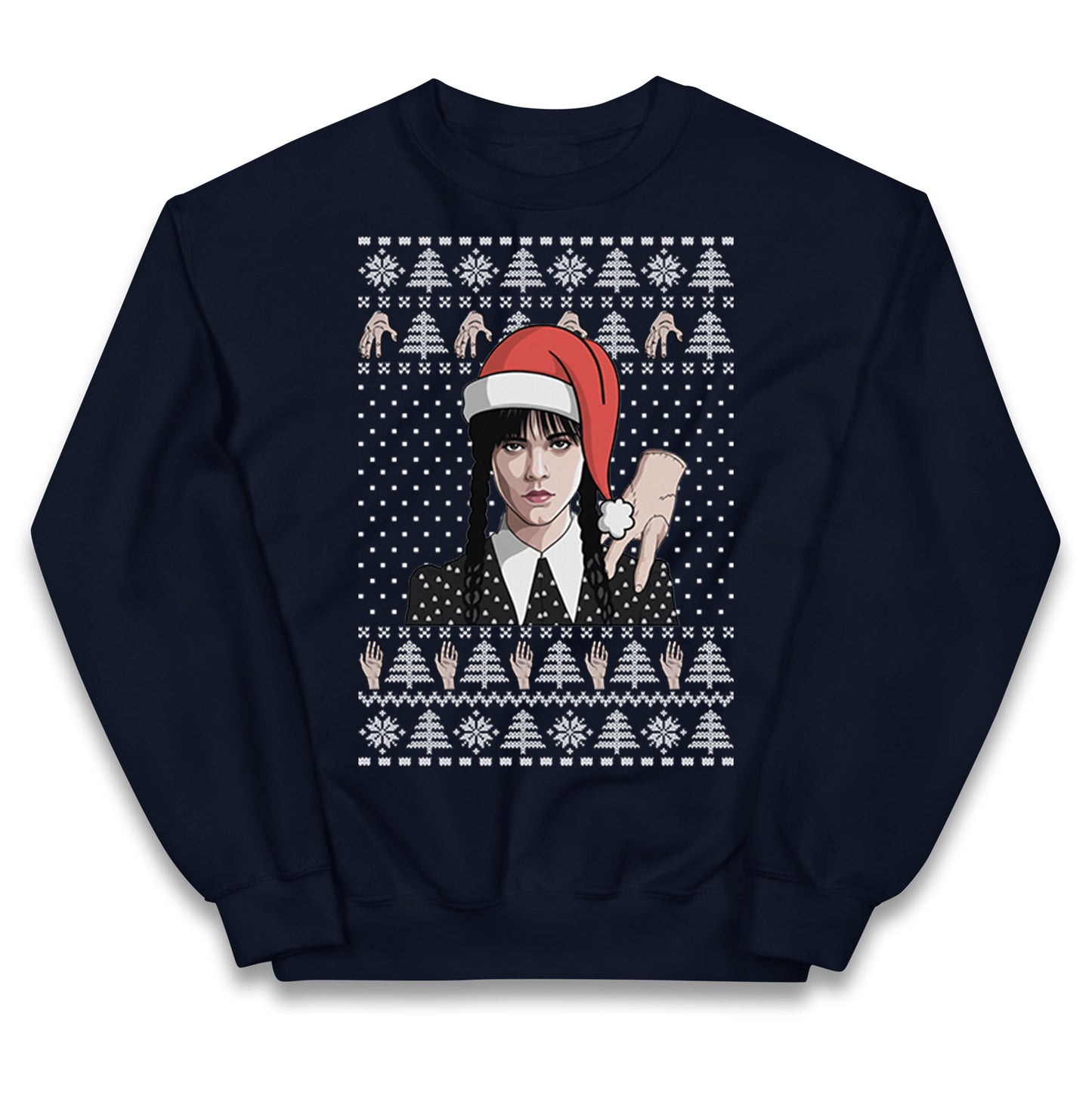 Wedensday Christmas Kids Jumper