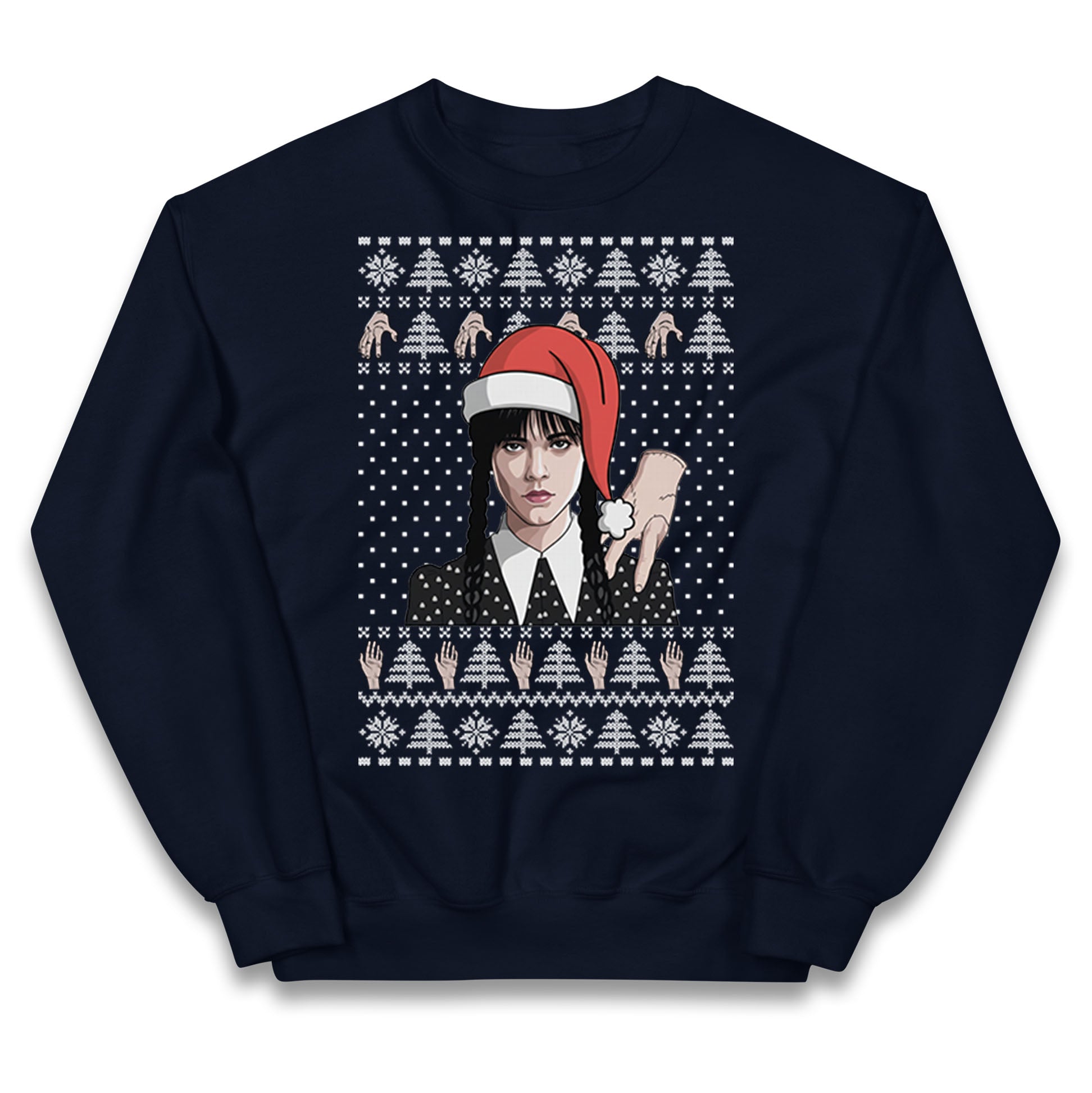 Wedensday Christmas Kids Jumper