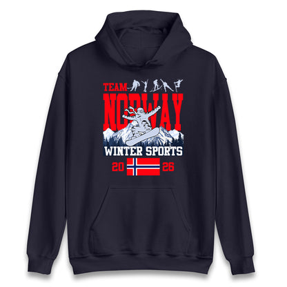 Norwegian Winter Sports Hoodie