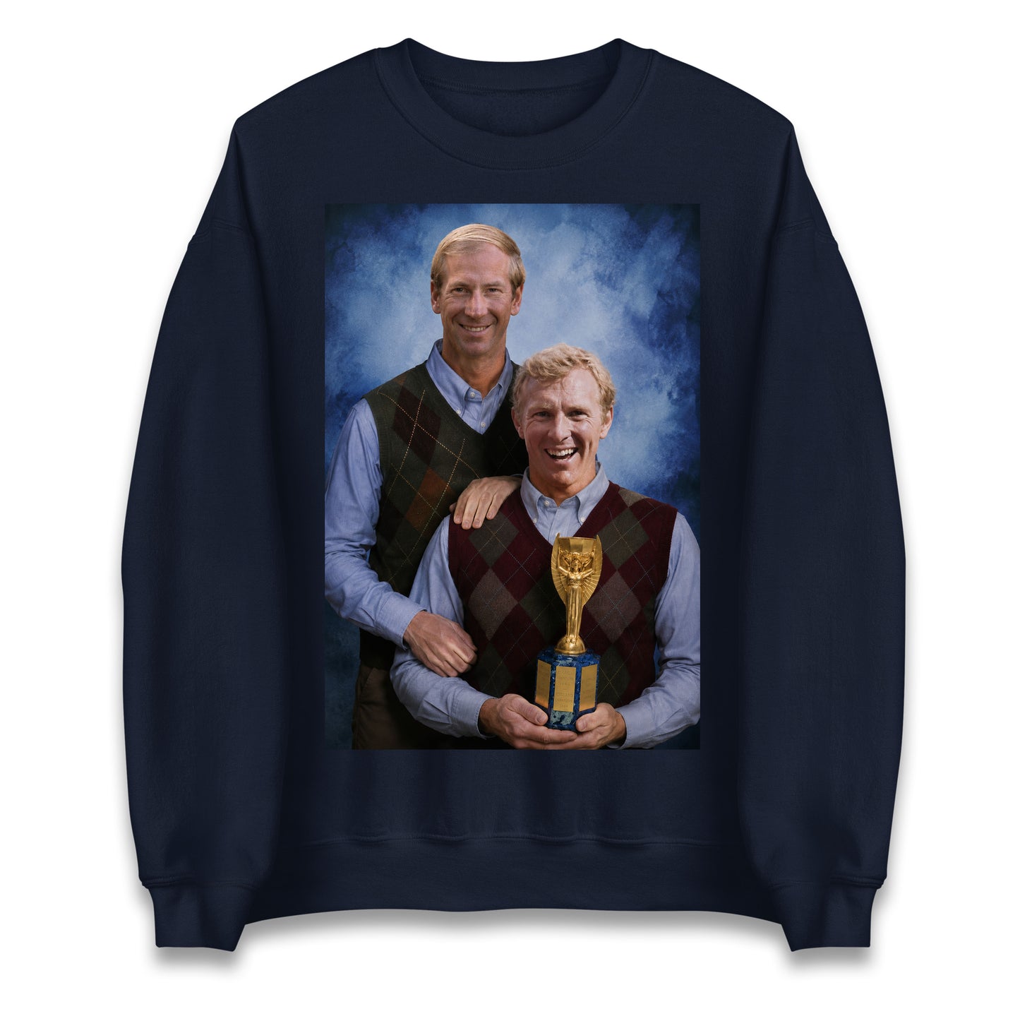 Bobby Moore Bobby Charlton Step Brothers Style England 1966 Jumper