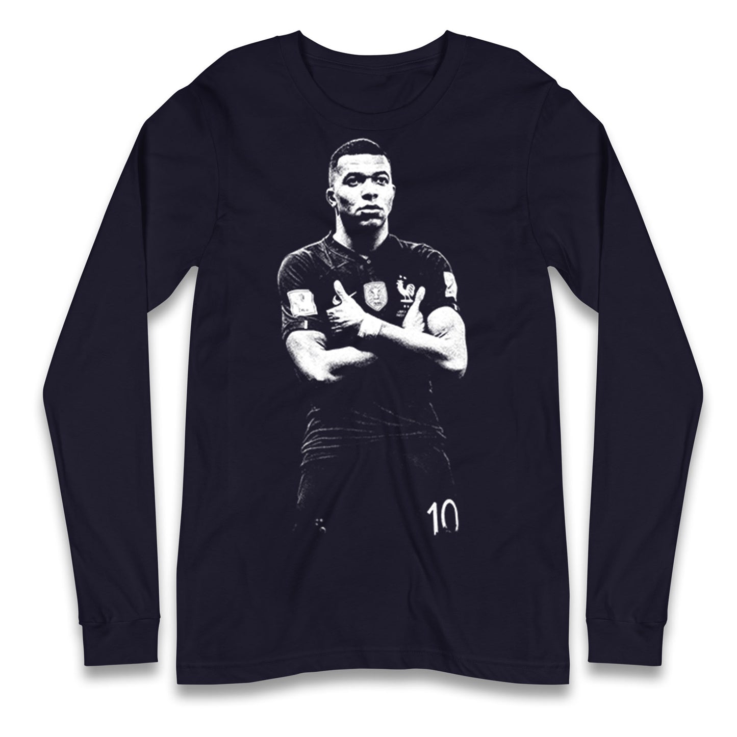 France Footballer Longsleeve T Shirt
