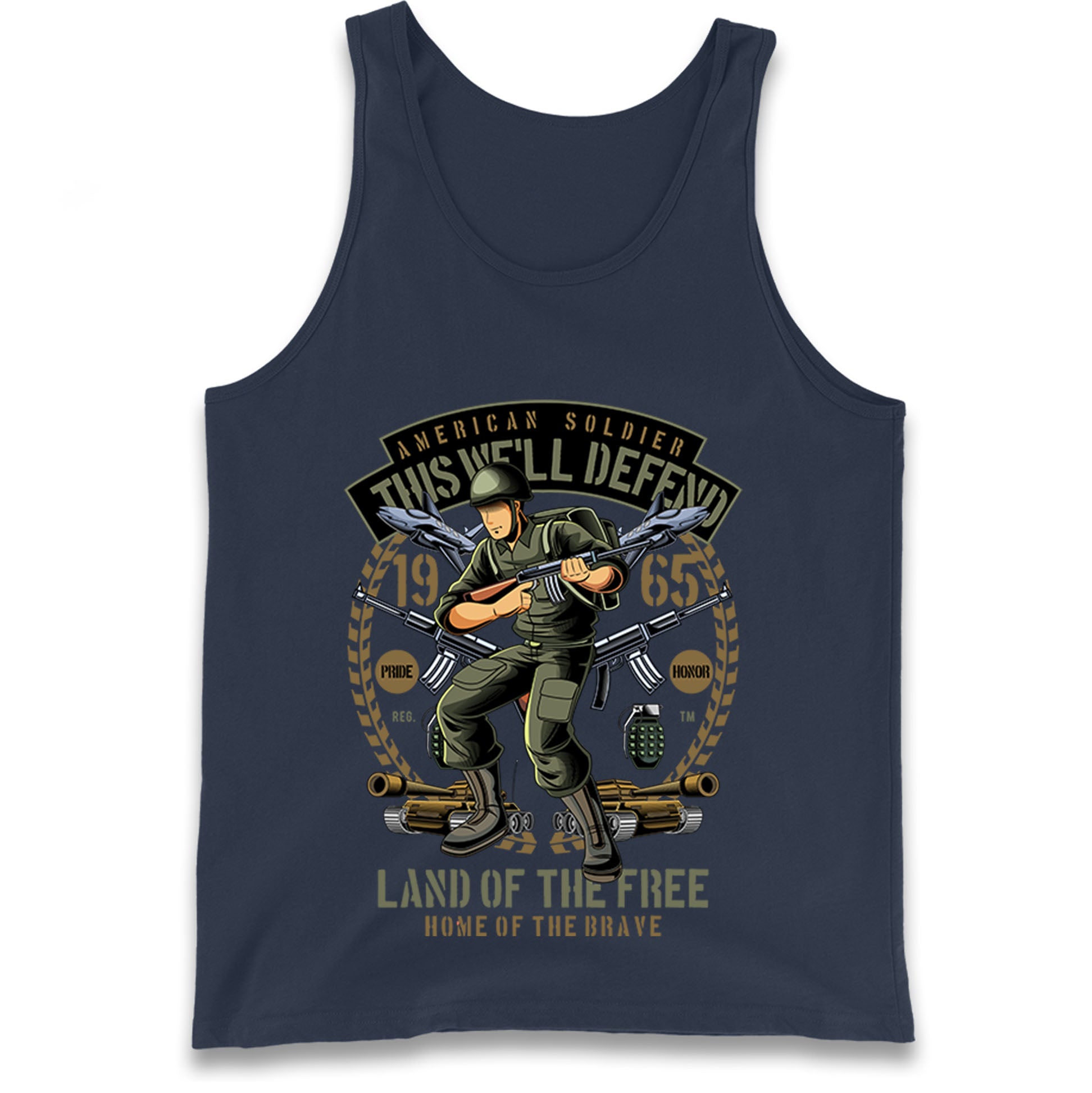 American Soldier Tank Top