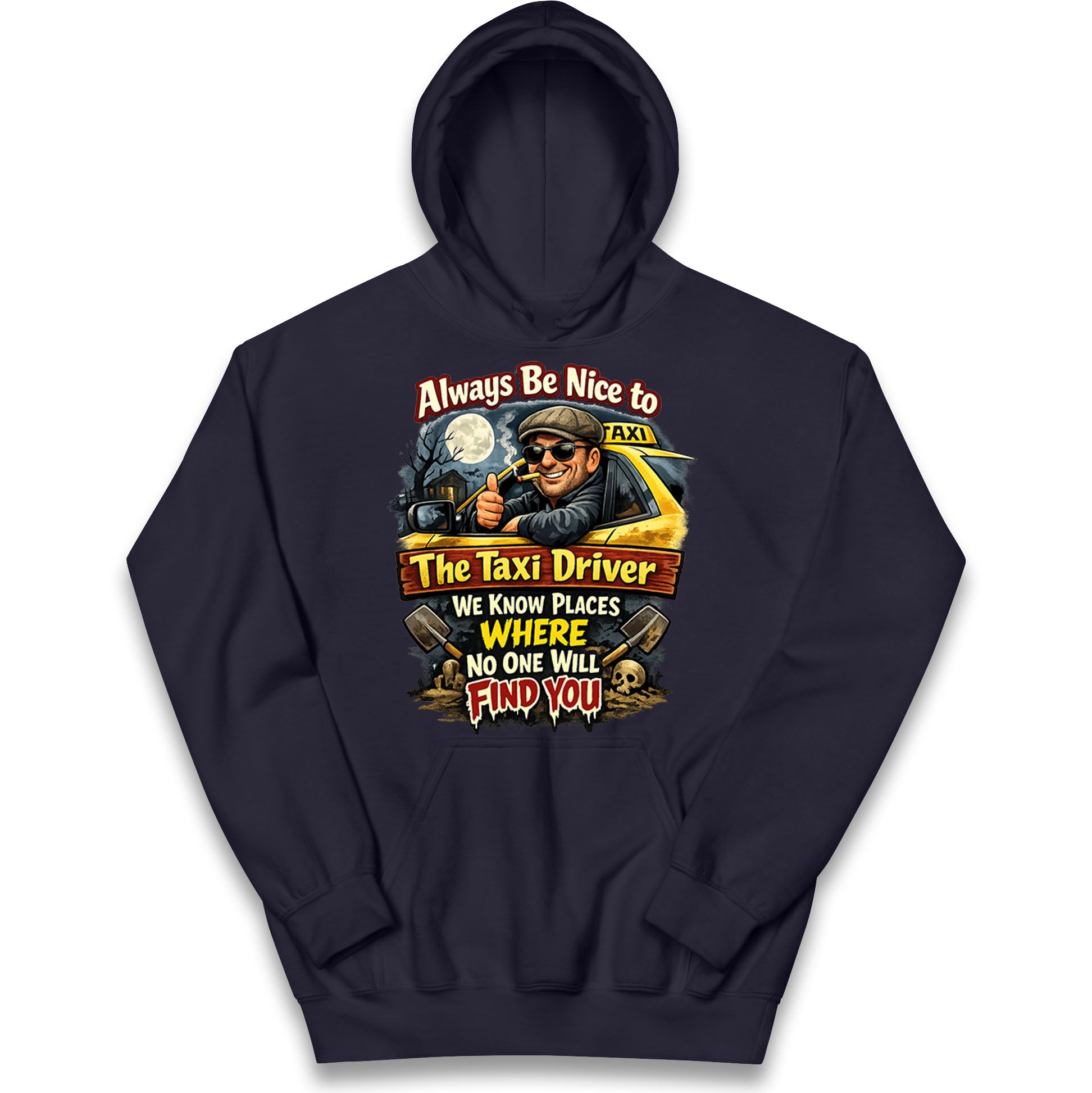 Taxi Driver Kids Hoodie