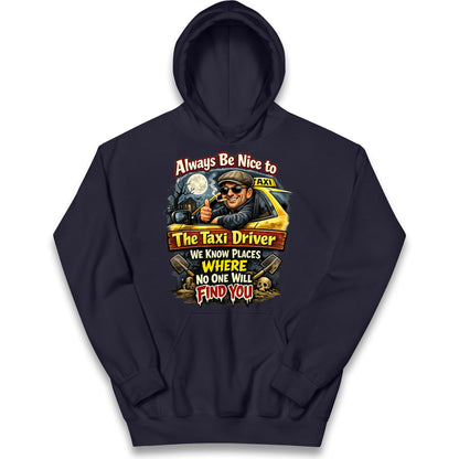 Taxi Driver Kids Hoodie