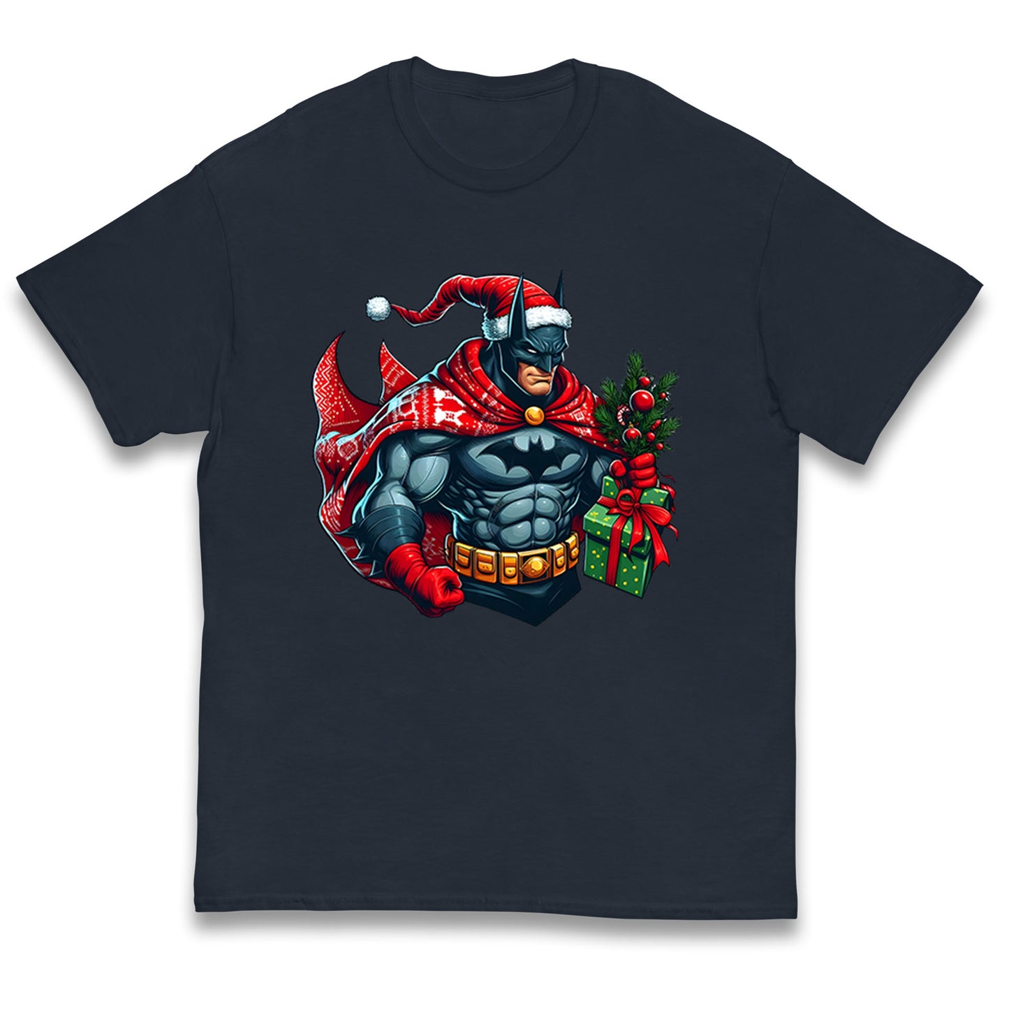 Batman Santa Kids T Shirt