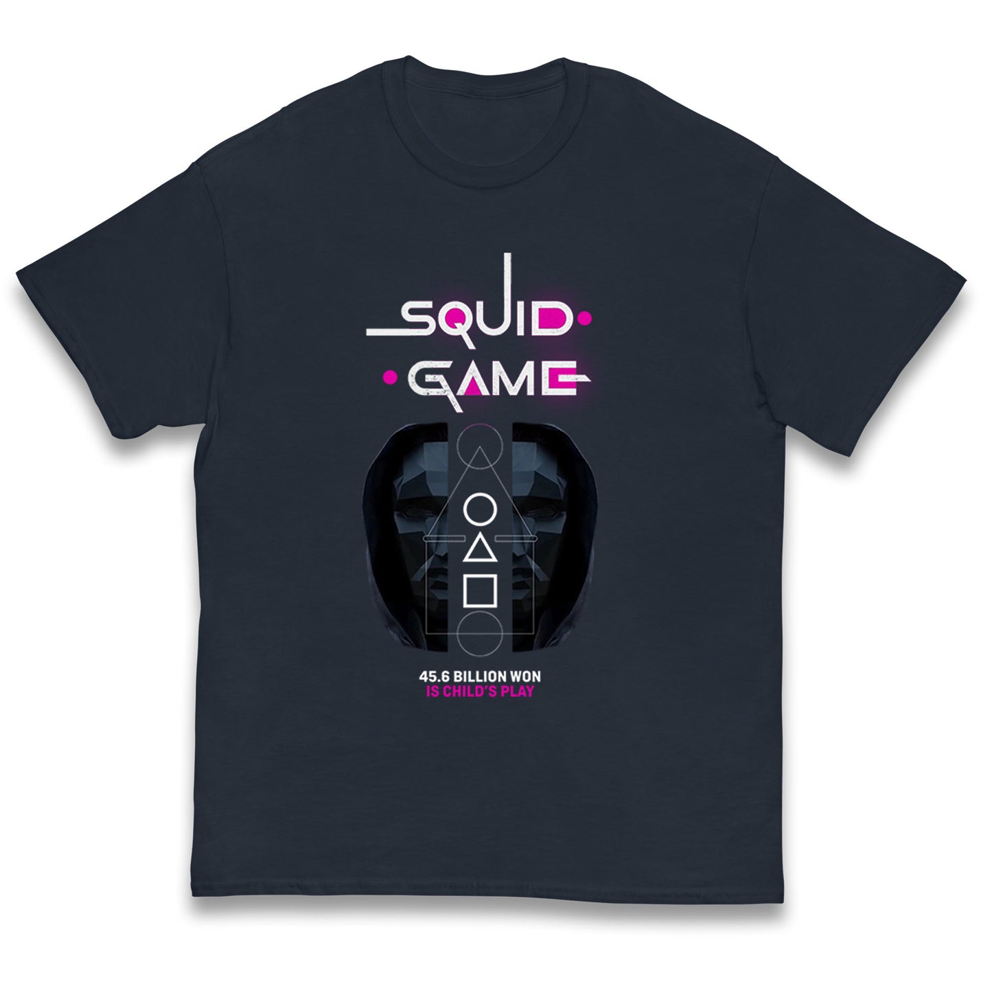 Squid Game Black Mask T Shirt