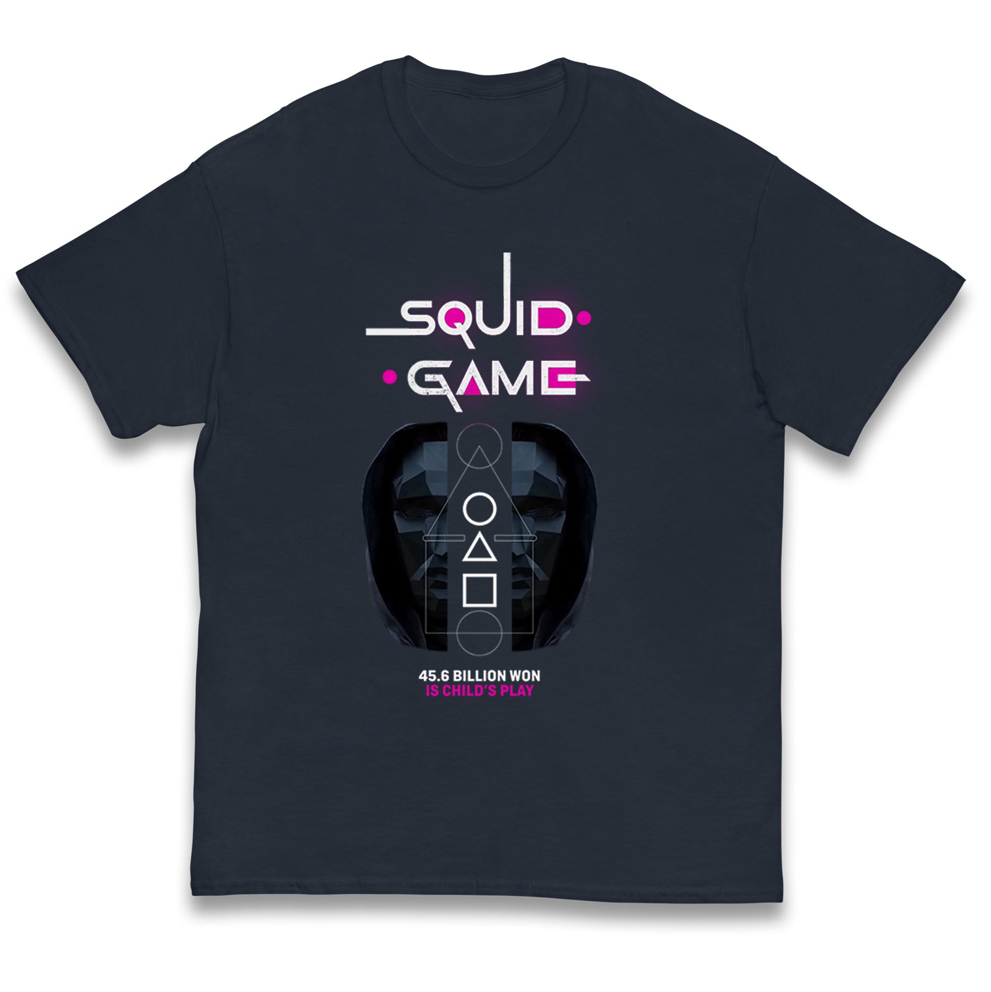 Squid Game Black Mask T Shirt