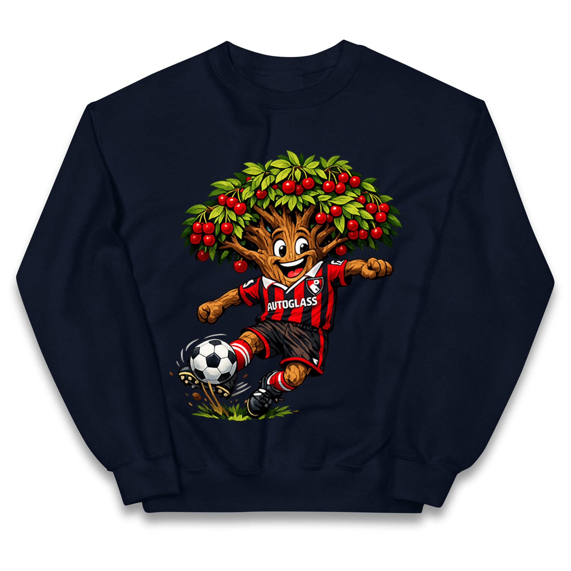 Retro AFC Bournemouth Football Kids Jumper