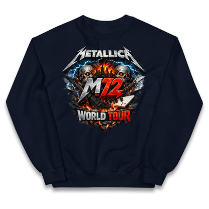 Metallica M72 World Tour Kids Jumper