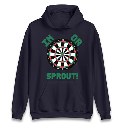 dartboard christmas hoodie