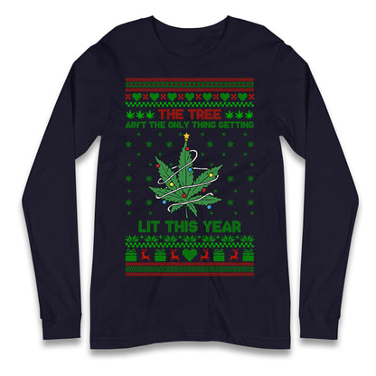 Cannabis Christmas Longsleeve T Shirt 