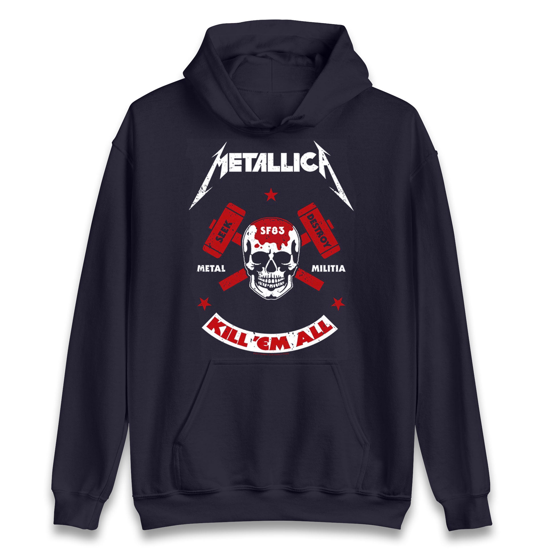 Metallica Seek Destroy Hoodie