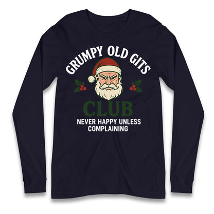 Grumpy Christmas Longsleeve T Shirt