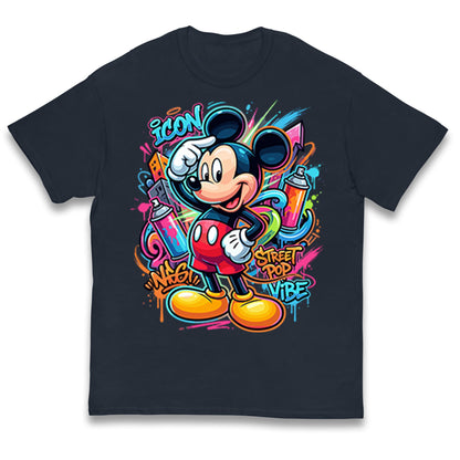 Graffiti Mickey Kids T Shirt