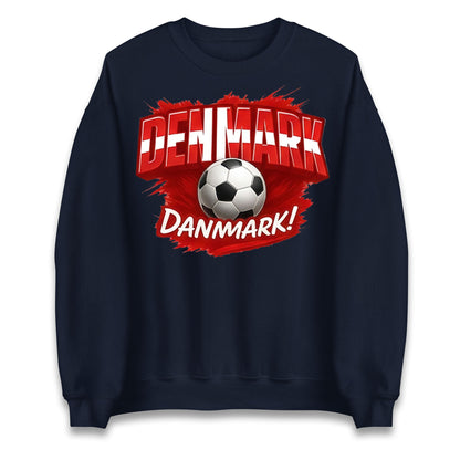 Denmark Retro World Cup Jumper 