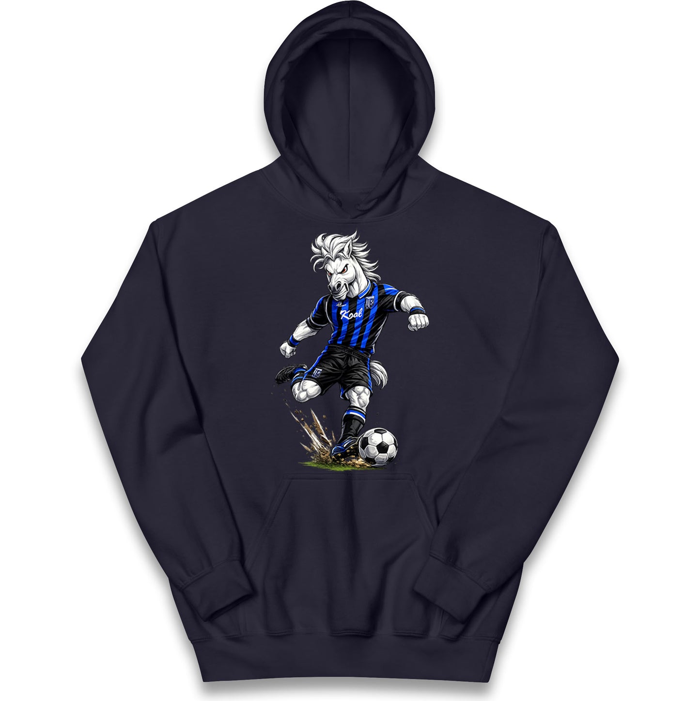 Retro Gillingham Football Kids Hoodie