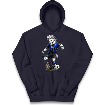 Retro Gillingham Football Kids Hoodie