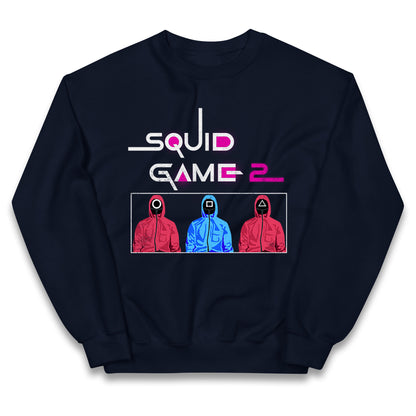 Squid Game Three Masked Guards Jumper