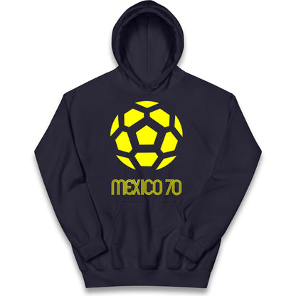 Mexico 1970 World Cup Kids Hoodie