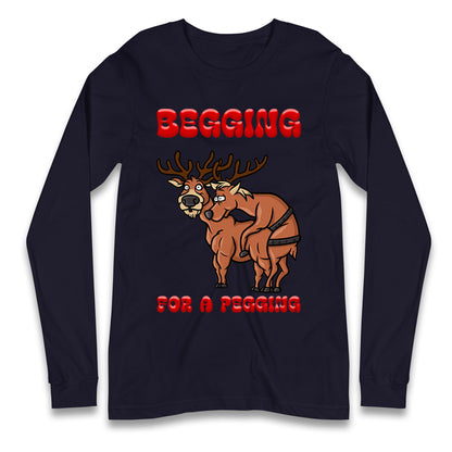 Deer Christmas Longsleeve T Shirt