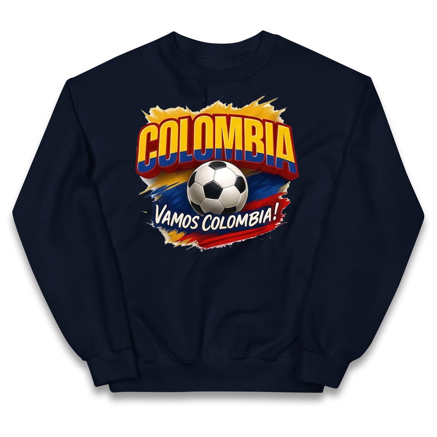 Colombia Retro World Cup Kids Jumper