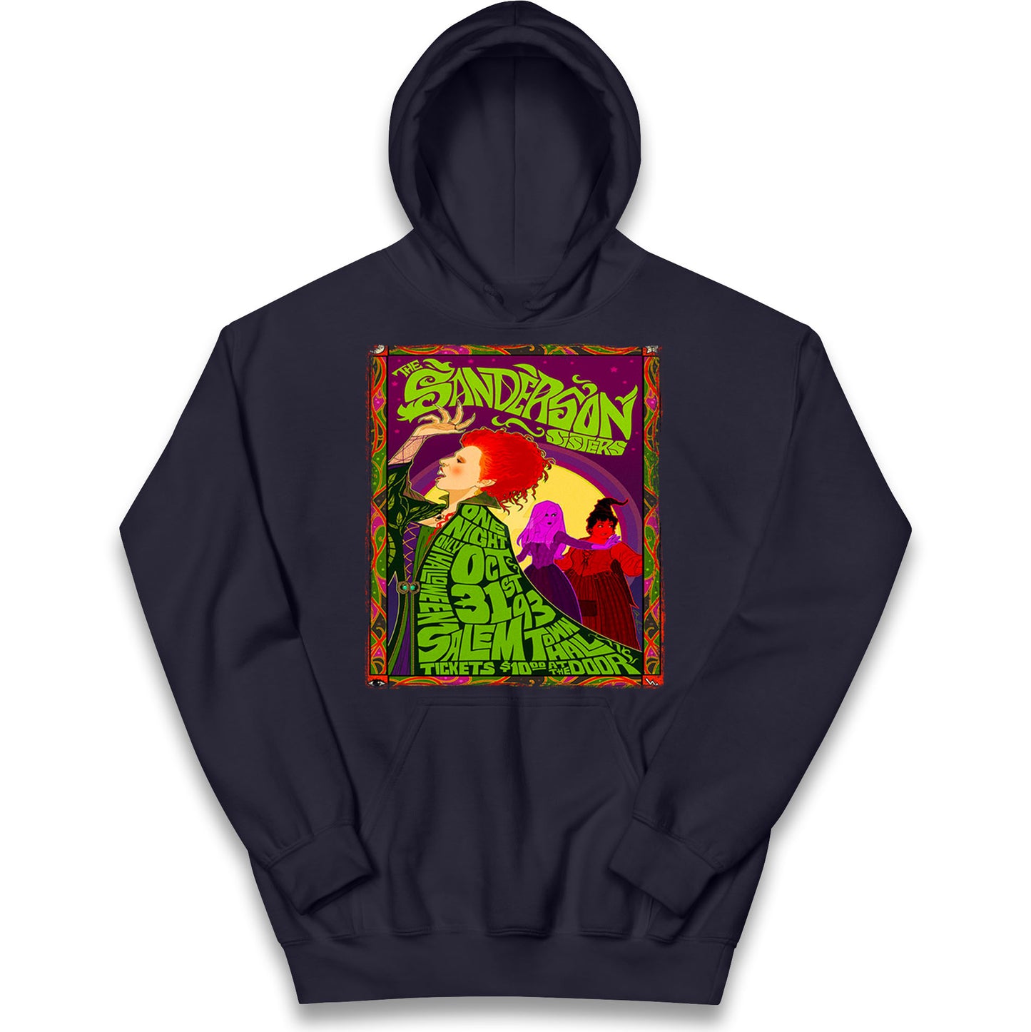 Sanderson Sisters Halloween Kids Hoodie