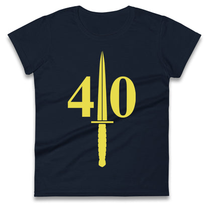 40 Commando Ladies T Shirt