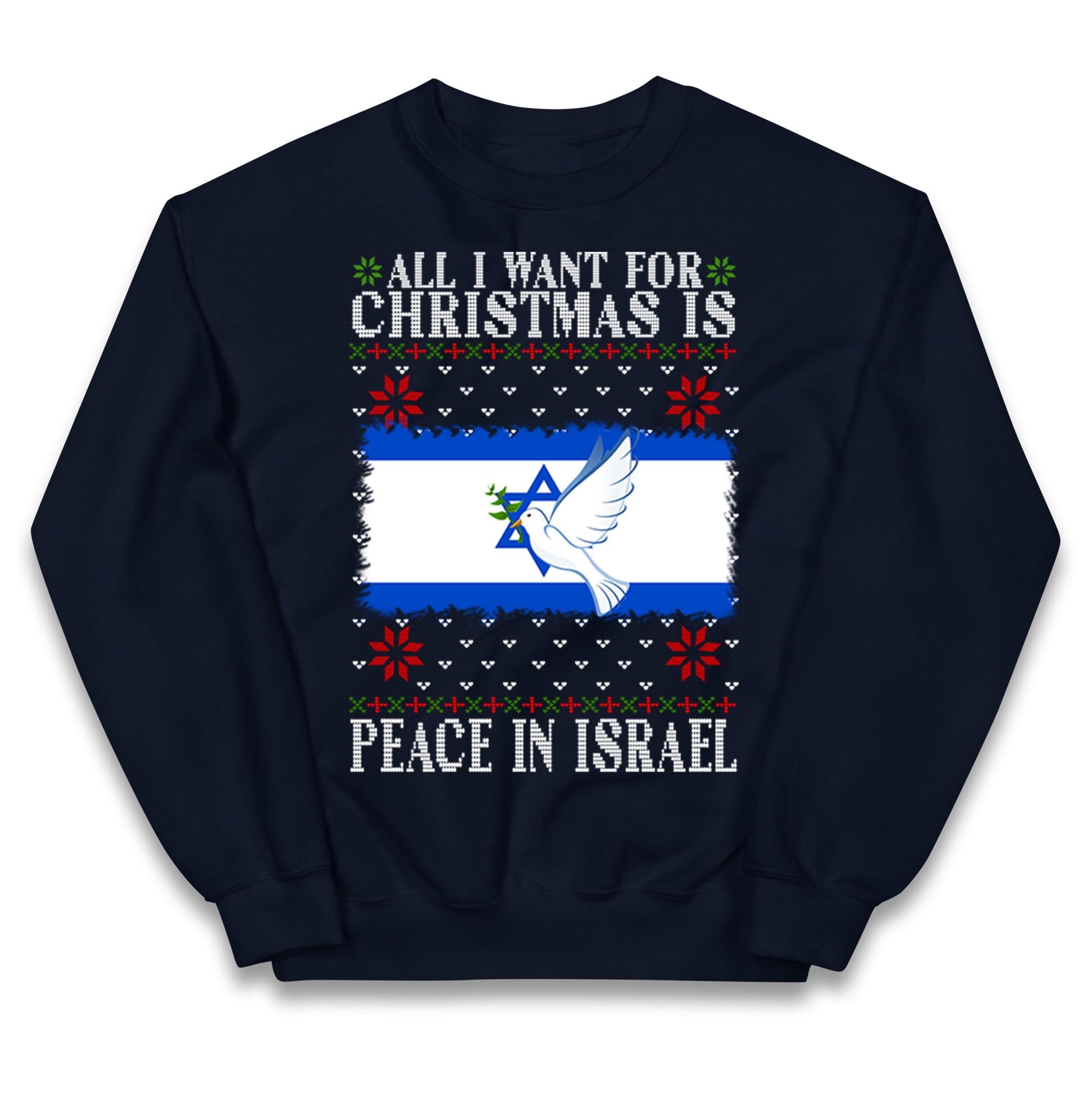 peace in israel jumper