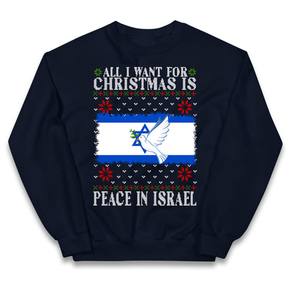 peace in israel jumper