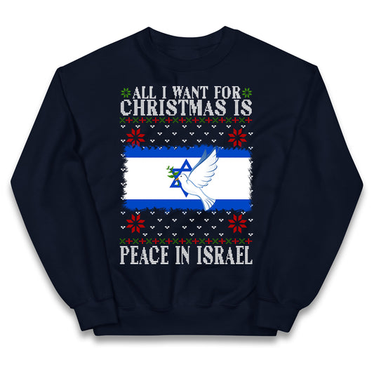 peace in israel jumper