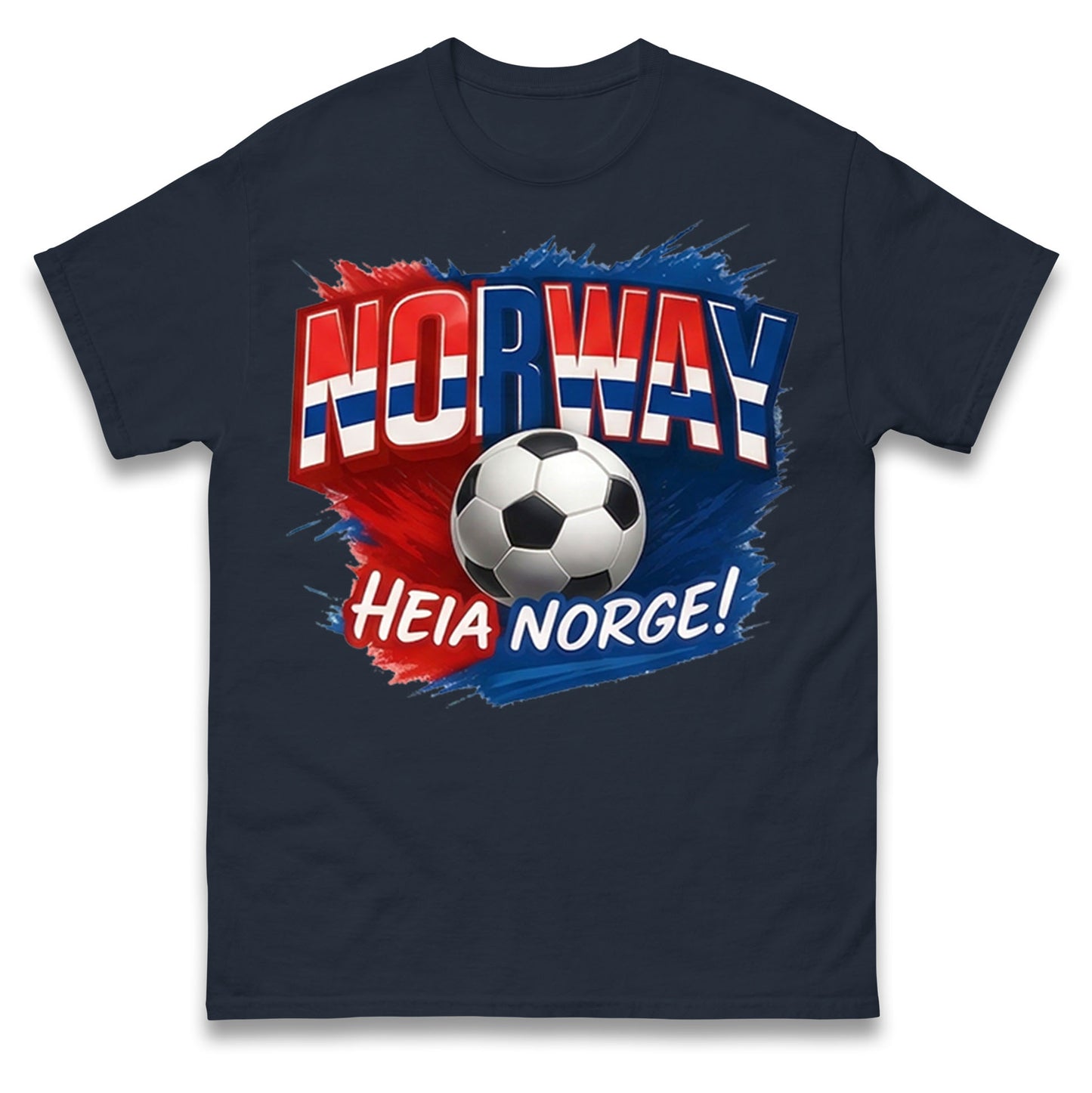 Norway Retro World Cup T Shirt 