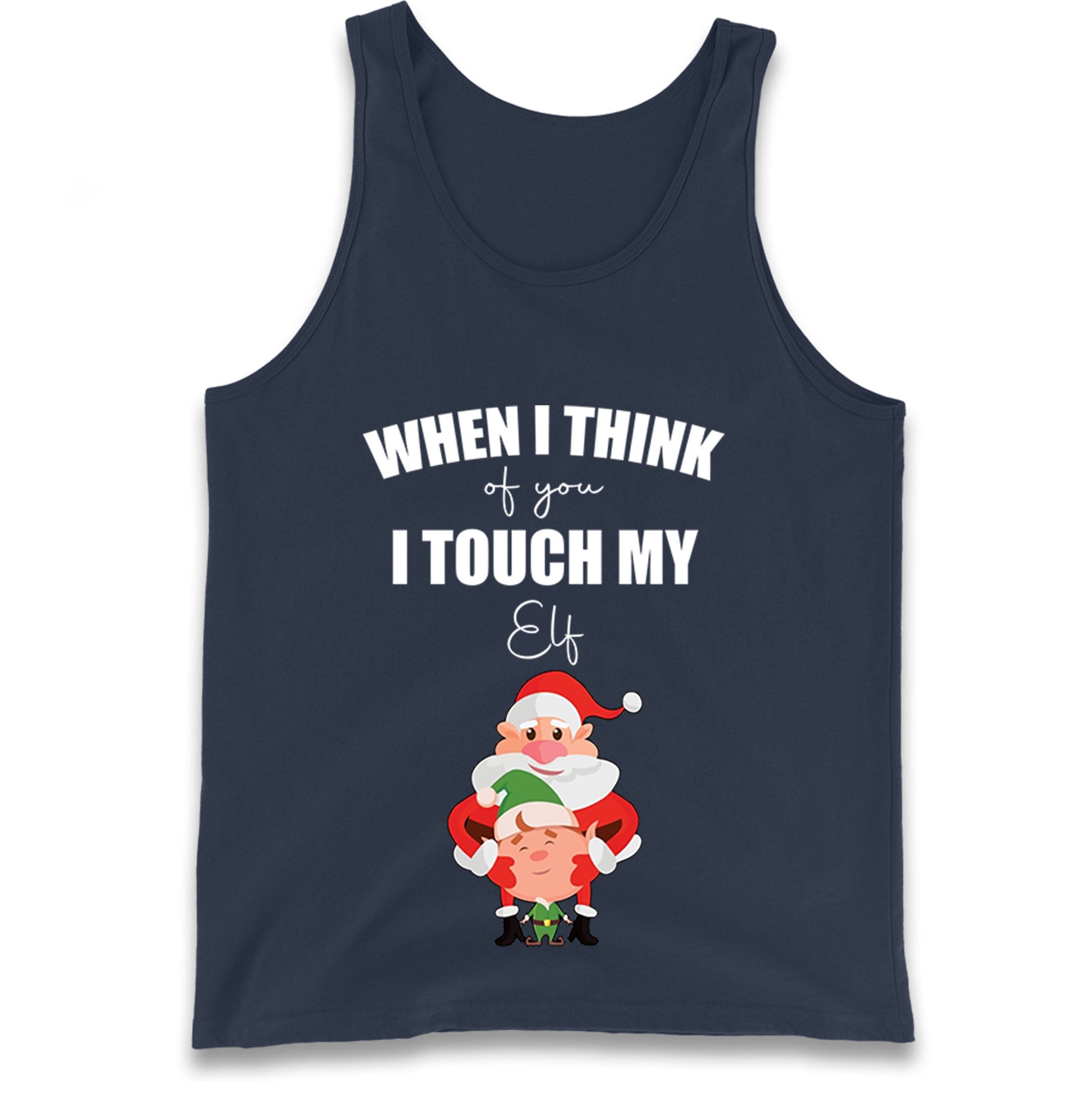 Santa Elf Christmas Tank Top