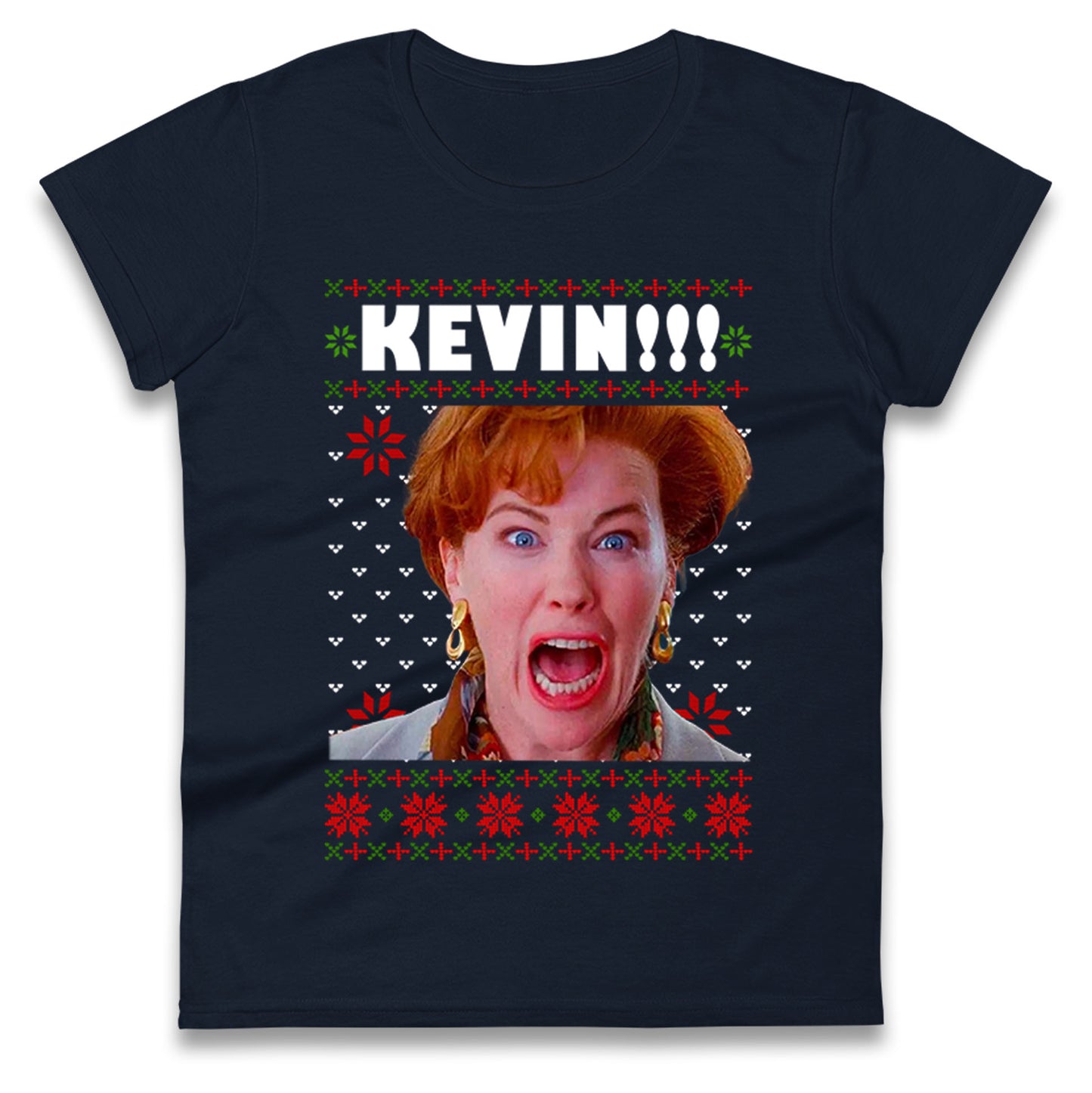 Home Alone Kevin Ladies T Shirt