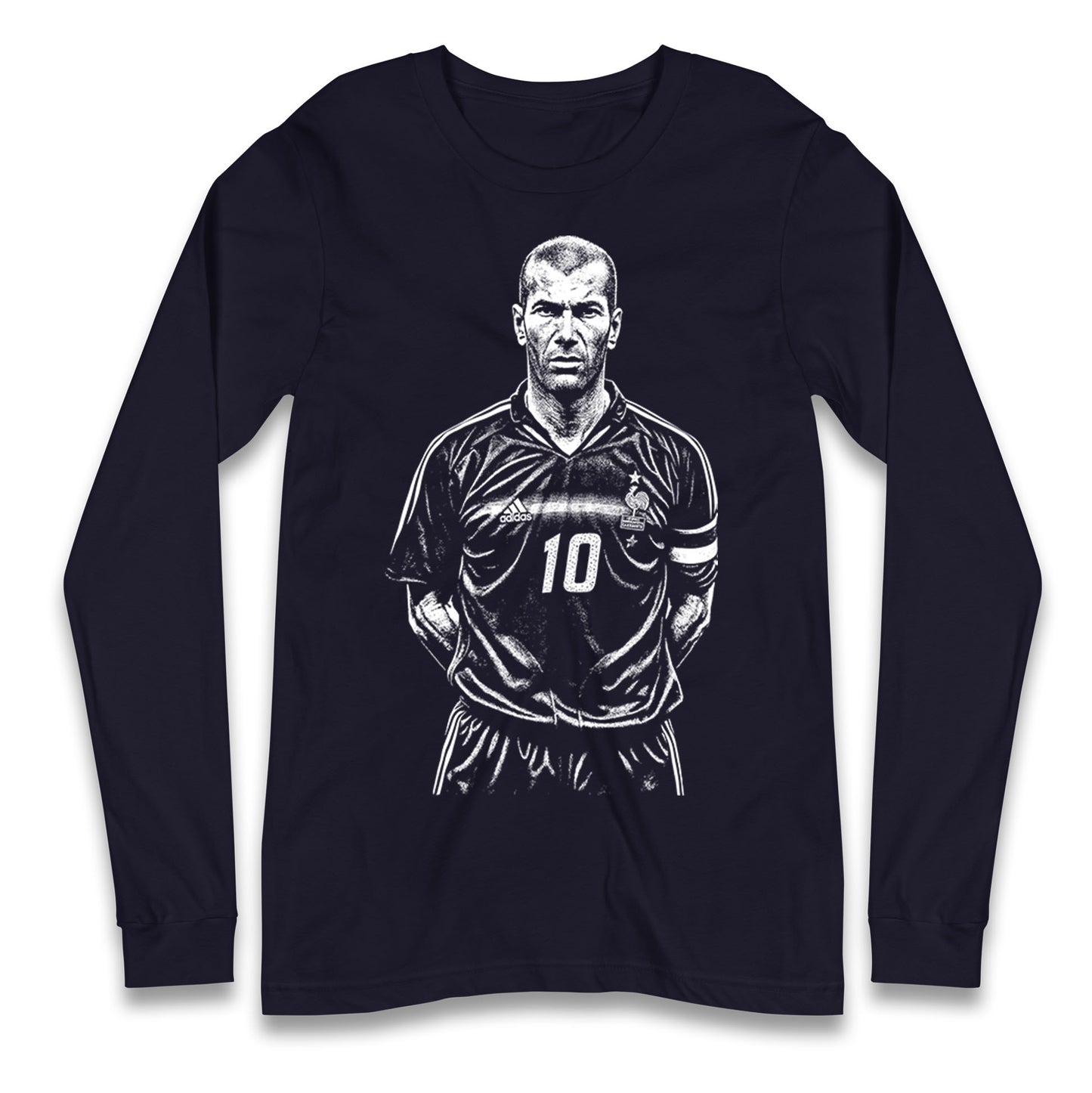Zidane France 10 Longsleeve T Shirt
